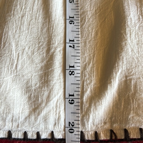 Chadwick’s Embroidered Crochet Tunic Scoop Neck Boho Resort Wear Top - Picture 12 of 14